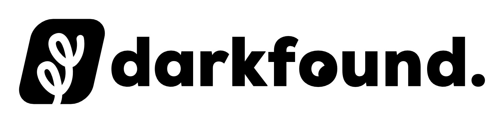 Darkfound logo — a sprouting mark beside the darkfound wordmark