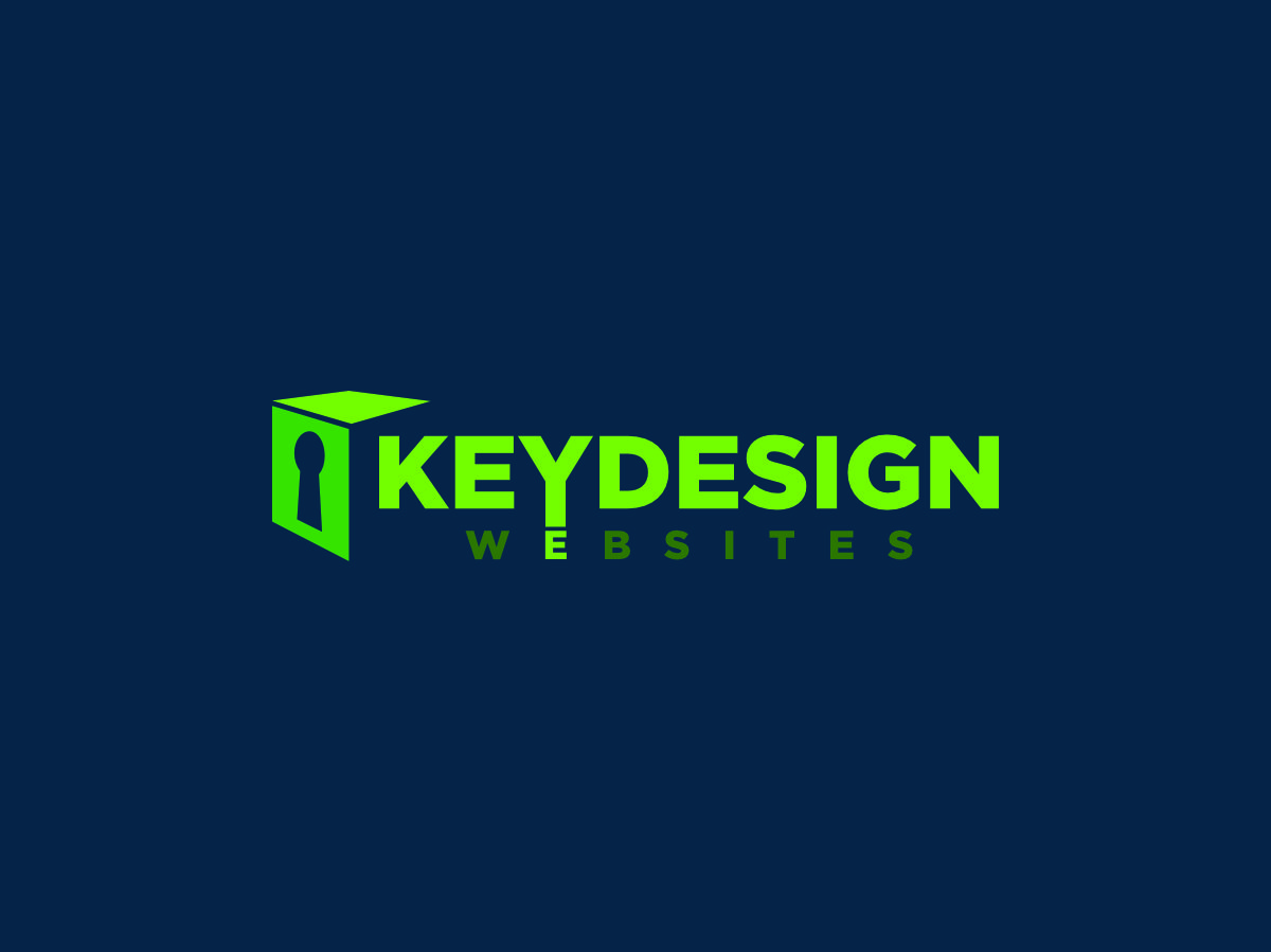 KeyDesign Websites logo — a keyhole-doorway mark